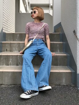 ちょこびさん（レディース・154cm）の夏コーディネート