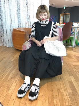 「ちょこびおすすめ」｜「アイテム（その他）」を使った、ちょこびさん（レディース・154cm）の夏コーディネート