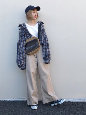 ちょこびさん（レディース・154cm）の秋コーディネート