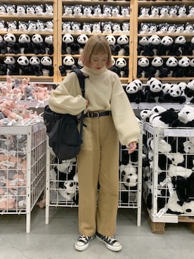 「ARC'TERYX（アークテリクス）の【FUDGE5月号掲載】ARC'TERYX / “MANTIS 26”（バックパック/リュック）」を使った、ちょこびさん（レディース・154cm）の秋コーディネート