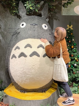 「ちょこび」｜「アイテム（ダウンジャケット/コート）」を使った、ちょこびさん（レディース・154cm）の秋コーディネート