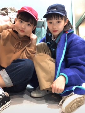 「ちょこびおすすめ」｜「アイテム（その他）」を使った、ちょこびさん（レディース・154cm）の冬コーディネート