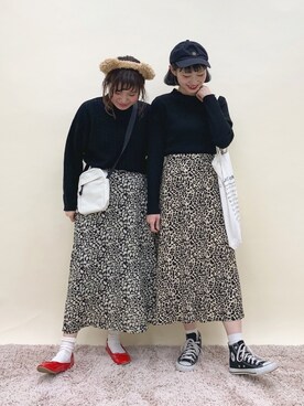 ちょこびさん（レディース・154cm）の冬コーディネート