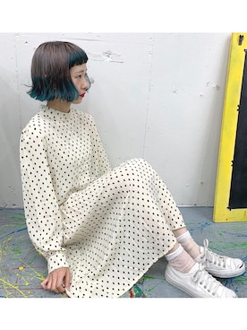 「ちょこび」｜「アイテム（その他）」を使った、ちょこびさん（レディース・154cm）の春コーディネート