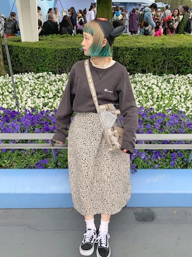 「ちょこび」｜「アイテム（その他）」を使った、ちょこびさん（レディース・154cm）の春コーディネート
