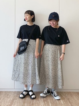 「ちょこび」｜「アイテム（その他）」を使った、ちょこびさん（レディース・154cm）の春コーディネート