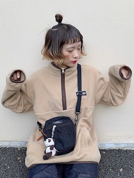 「WILD THINGS（ワイルドシングス）のアイテム」を使った、ちょこびさん（レディース・154cm）の秋コーディネート