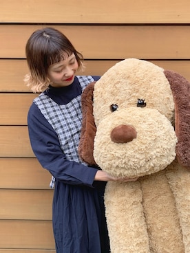 「ちょこび」｜「アイテム（その他）」を使った、ちょこびさん（レディース・154cm）の秋コーディネート
