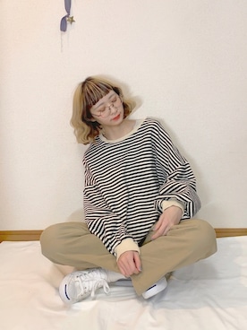 「ちょこび」｜「アイテム（その他）」を使った、ちょこびさん（レディース・154cm）の春コーディネート