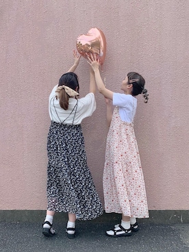 「ちょこびコーデ」｜ちょこびさん（レディース・154cm）の夏コーディネート