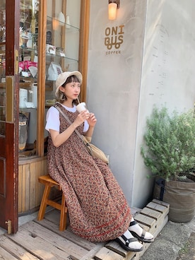 「ちょこびおすすめ」｜ちょこびさん（レディース・154cm）の夏コーディネート