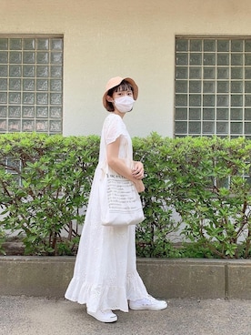 「ちょこびコーデ」｜ちょこびさん（レディース・154cm）の夏コーディネート