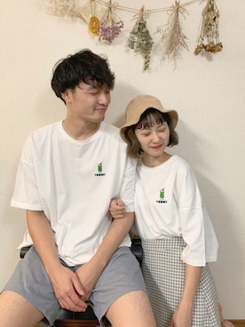 「ちょこびコーデ」｜ちょこびさん（レディース・154cm）の夏コーディネート