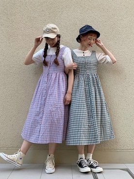 「ちょこびおすすめ」｜ちょこびさん（レディース・154cm）の夏コーディネート