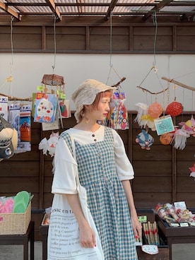 「ちょこびおすすめ」｜ちょこびさん（レディース・154cm）の夏コーディネート
