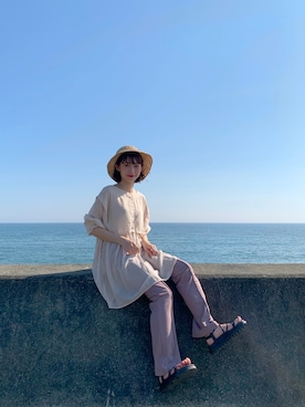 ちょこびさん（レディース・154cm）の夏コーディネート