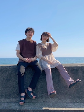 「ちょこびコーデ」｜ちょこびさん（レディース・154cm）の夏コーディネート