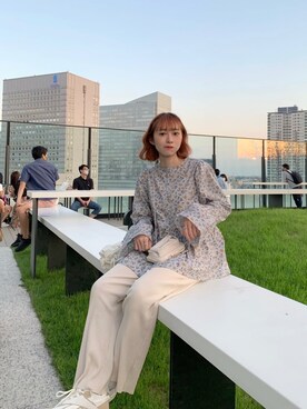 「ちょこびコーデ」｜ちょこびさん（レディース・154cm）の秋コーディネート