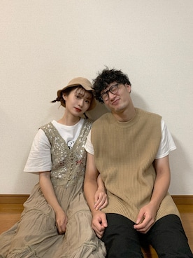 「ちょこびコーデ」｜ちょこびさん（レディース・154cm）の秋コーディネート