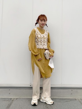 「ちょこびコーデ」｜ちょこびさん（レディース・154cm）の秋コーディネート