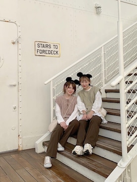 「Kii（キー）のアイテム」を使った、ちょこびさん（レディース・154cm）の秋コーディネート