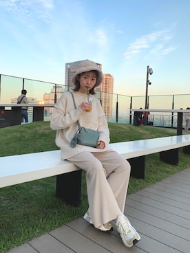 「ちょこびコーデ」｜ちょこびさん（レディース・154cm）の秋コーディネート