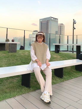 「Kii（キー）のアイテム」を使った、ちょこびさん（レディース・154cm）の秋コーディネート