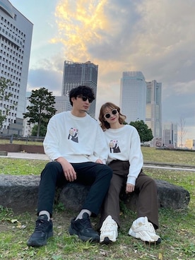 「ちょこびコーデ」｜ちょこびさん（レディース・154cm）の秋コーディネート