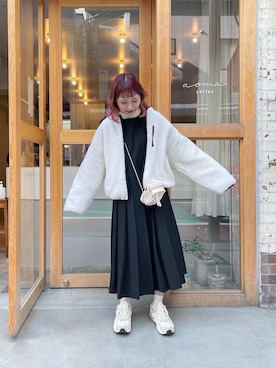 「ちょこびコーデ」｜ちょこびさん（レディース・154cm）の秋コーディネート