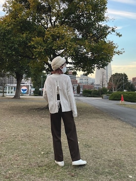 「ちょこびコーデ」｜ちょこびさん（レディース・154cm）の冬コーディネート