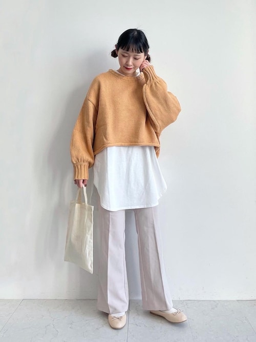 ちょこび Tiptopのニット セーターを使ったコーディネート Wear