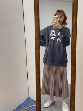「ADOLESCENCE （アドレセンス）のアイテム」を使った、ちょこびさん（レディース・154cm）の冬コーディネート