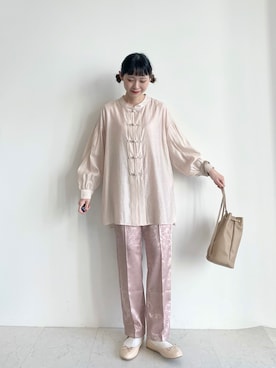 「ちょこびおすすめ」｜ちょこびさん（レディース・154cm）の春コーディネート