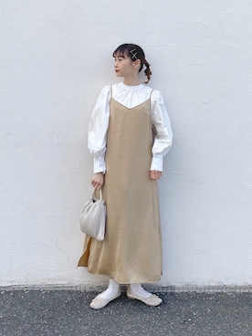 「ちょこびおすすめ」｜ちょこびさん（レディース・154cm）の春コーディネート