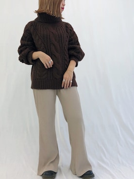 「Ifuru（イフル）のアイテム」を使った、_ernさん（レディース・151cm）の秋コーディネート