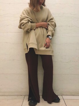 「Ifuru（イフル）のアイテム」を使った、_ernさん（レディース・151cm）の秋コーディネート