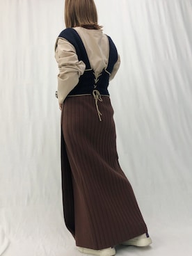 「Ifuru（イフル）のアイテム」を使った、_ernさん（レディース・151cm）の秋コーディネート