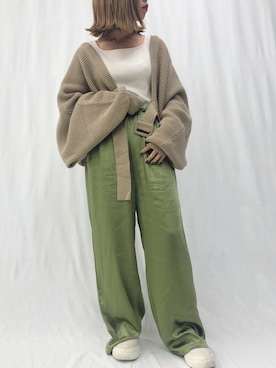 「Ifuru（イフル）のアイテム」を使った、_ernさん（レディース・151cm）の秋コーディネート