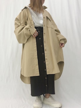 「Ifuru（イフル）のアイテム」を使った、_ernさん（レディース・151cm）の秋コーディネート