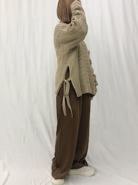 「Ifuru（イフル）のアイテム」を使った、_ernさん（レディース・151cm）の秋コーディネート