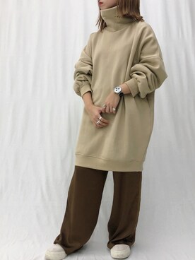 「Ifuru（イフル）のアイテム」を使った、_ernさん（レディース・151cm）の秋コーディネート