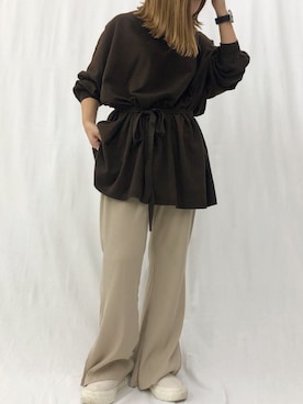 「Ifuru（イフル）のアイテム」を使った、_ernさん（レディース・151cm）の秋コーディネート