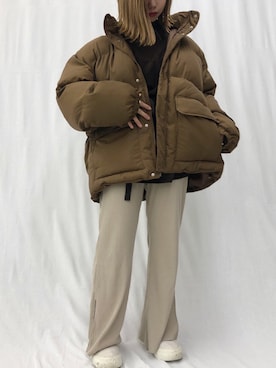 「Ifuru（イフル）のアイテム（ジャケット/アウター）」を使った、_ernさん（レディース・151cm）の秋コーディネート