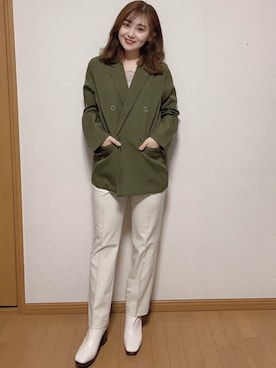 「SPINNS(スピンズ)のアイテム(キャミソール)」を使った、Himeさん(レディース・160cm)の春コーディネート