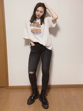 Himeさん（レディース・160cm）の春コーディネート