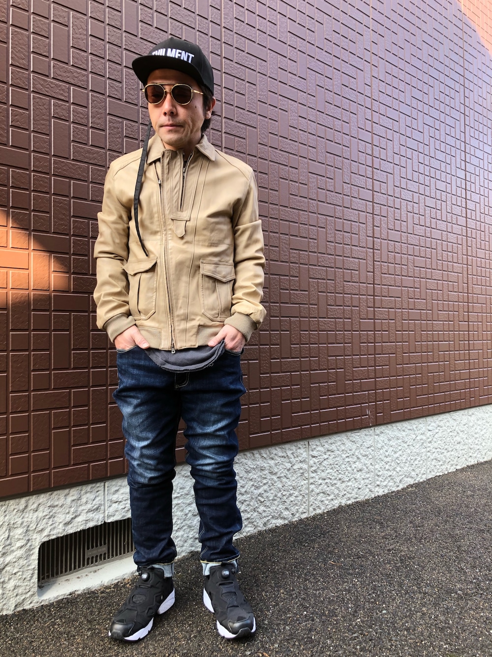 Iroquoisのライダースジャケットを使った人気ファッション