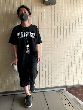 「DIFFUSER （ディフューザー　）のアイテム（アクセサリー）」を使った、黒烏龍さん（メンズ・161cm）の夏コーディネート