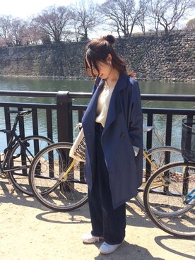 ちゅん。さん（レディース・158cm）の春コーディネート