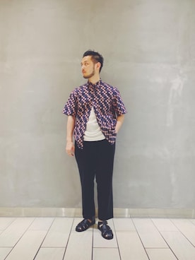 ivyboy0710さん（メンズ・166cm）の夏コーディネート