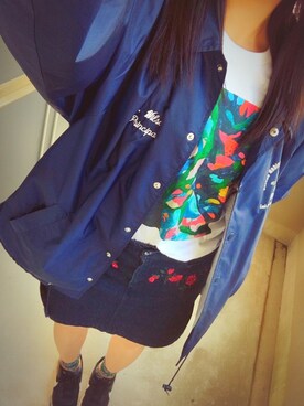 momoさん（レディース・165cm）の冬コーディネート